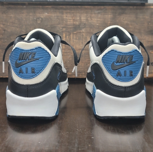 Nike Air Max 90 "Black Teal Blue" (Industrial Blue) Mens 10 New. Ships Today - Picture 7 of 12